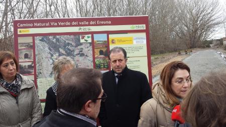 Imagen Inauguración de las obras de la segunda fase de la Vía Verde Valle del Eresma