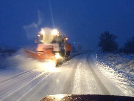 Imagen La Diputación prepara sus equipos ante el riesgo de nevadas
