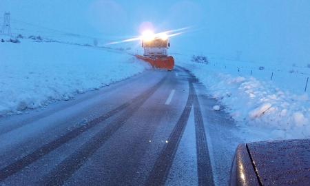 Imagen La Diputación recomienda máxima precaución al circular  por la red viaria provincial